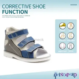 Sandalen Kinder Sommer Sandalen Princepard Kinder Mädchen Jungen Orthopädische Schuhe High Top Bogen Support Varus Valgus Schuhe 240419