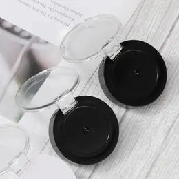 Storage Bottles 18 Pcs 26mm Replacement Eyeshadow Box 6pcs Dispenser Magnet Empty White Boxes Case Lid Round Containers Cases Plastic Travel