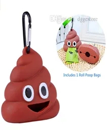 Hund Poop Bag Dispenser Söta designhundar Poops Väskor Hållare för Dog Pet Necessities Pets levererar hela K083946842