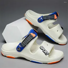 Sandals Shower Size 40 Sandal Blue Men's Slipper Slide Shoes Adult Sneakers Sports College Sunny Shoses Year's Luxury