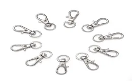 100pcs alaşım döner kordon snap snap hook ıstakoz pençe clasps mücevher yapımı çanta anahtar zinciri diy aksesuarları1736130