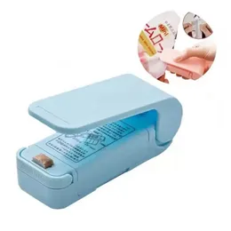 Mini Handheld Bag Sealer Machine Food Snack Storage Bass Plastic Clip Machine Machine Machin