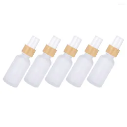 보관 병 5pcs 유리 용기 재 채용 가능한 향수 스프레이 에센스 용기 30ml