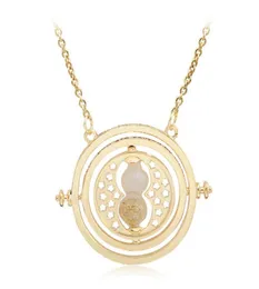 20pcslot Time Turner Necklace Fashion Movie Pendant Jewelry For WomenMen Charms Y12207784842