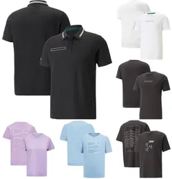 2024 New F1 T-shirt Formula 1 Team Racing Fans T-shirt Fashion Sports Brand Men's Polo Shirt Women Short Sleeve Jersey T-shirts