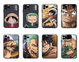 İPhone 13 için Japonya Karikatürleri Anime Yumuşak Kılıfı 13 11 12 Pro Max Mini 7 8 6 Plus XR X XS SE Telefon Kapağı Luffy Zoro Klasik Fundas Capa H6708912