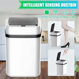 2024 Smart 13L Waste Bin with Infrared Sensing Technology for Kitchen and Bathroom Trash Can Kitchen Garbage CanInfrared Sensing Trash Can