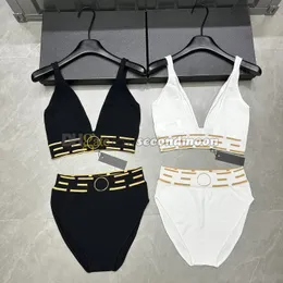 V Hals Badebekleidung Frauen geteilt Badeanzug hoher Taille Bikini Set Summer Beach Travel Badeanzug