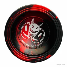 Yoyo beboo yoyo a1 yoyo para kidsyoyo para iniciantes liga de alumínio yoyoeasy para retornar e praticar truques black-vermelho