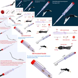 GPS GPS DC 6V-24V Auto Truck Tensione Tester Tester Lulb lungo lampadina Automobile Diagnostica Penna di prova Strumenti di riparazione Auto Strumento GPS GPS