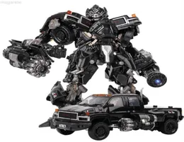 Transformação de Mamba Black BMB LS09 LS09 Ironhide Filme Anime Ação Figura Figura deformada Toys Superhero OP COMDER303G2649146