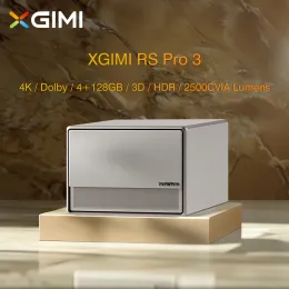 XGimi RS Pro 3 4K Projektör Çift Işık Lazer LED 3840 X 2160 DLP 3D Beamer Video Ev Sinema Sineması 4G+128G Çin Versiyonu