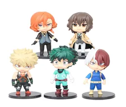 5PCSSET Anime My Hero Academia Figure Action Toys Midoriya Izuku PVC Model Gift DHL5321210