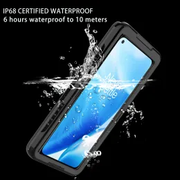 Borse per OnePlus 8 7T Pro 5G 6 6T 5T Waterproof Case di immersione subacquea Coperchio protettivo a prova di neve per 7 8 9 Pro Nord CE N200 5G