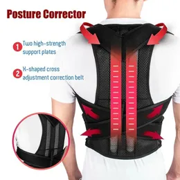 Back Waist Posture Corrector Adjustable Adult Correction Belt Waist Trainer Shoulder Waist Support Spine Support Belt Vest