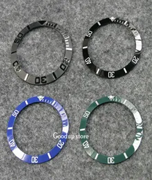 Black Blue Green Ceramic Bezel Insert Watch Akcesoria Dopasuj 40 mm Automatyczne obsługę obsługi detalicznej i Whole1861069