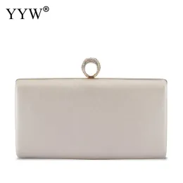 Clutches YYW New Clutch Bag Women Designer Waterproof Purse Wallets With Rhinestone Ring Clutches Wedding Evening Party Clutch And Purse