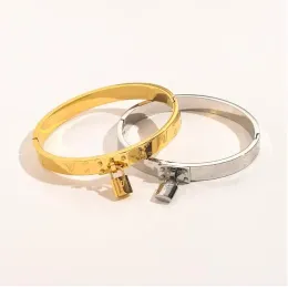 Bangle Luxury Designer Bracelets Women Bangle Louiseity Jewelry Crystal 18k Gold Viutonities.