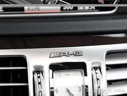 Mercedes Benz amg logo brand emblem sticker decal Steering wheel bearing circle Central control knob Car interior amg Refit s7544861