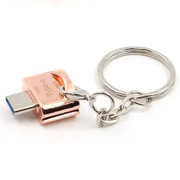 2024 Type-C Karta TF Czytnik karty mobilnej USB3.0 Sight Mini OTG Micro USB Adapter do podłączenia karty SLR CARD CARD CARD CARD TF TF