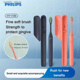 Toothbrush Philips HY1100 electric toothbrush and BH1022 electric toothbrush head adult battery type sonic vibration portable toothbrush Y2404199MOP9MOP