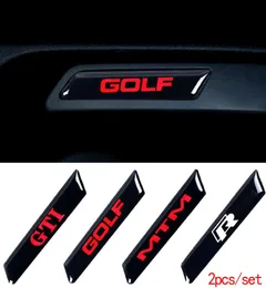 New style fit for vw VW GOLF 5 6 MK5 MK6 GTI 2006-2012 Skoda Seat Lift Wrench Seat Insert Trim car sticker 2pcs/set6857885