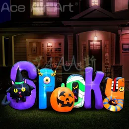 FUFRE Halloween Augen-Schlauchboote – Aufblasbar, Mit LED-Lichtern & Fernbedienung, 60 Cm