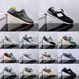 2024 Custom NN574 Buty mężczyźni kobiety swobodne buty do biegania BB574 Designer Treakers Varsity Gold Shadow White Green Outdoor Sports Sports Treners 36-45 Y6