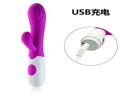 Brinquedos sexuais Massagers Silicone Recarregable Vibrator Massage Stick AV Feminino Feminino Climax Fun1289012