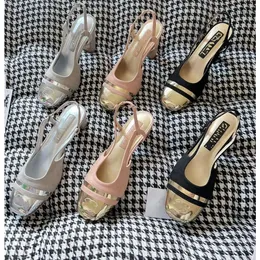 Канал сандал Chanellies toe chanells slingbacks chanelity classic cap козел женский женский 2tone beige black -heels накачать туфли винтажные перекрытия Мэри Джейн Ба