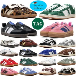 Designers Sapatos para homens mulheres Goma cinza OG 00S Shoe Spezial Sneakers Black Branco Azul Pink Rosa Verde Purple Mens treinador