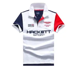British Hackett Sport Polo Shirts Men Desigers Desigers London Polos britannico cotone maniche corte HKT Maglie Aston Martin Tees2292880