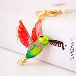 Keychains Bird Keychain Birds Purse Key Ring Chain Gifts Fashion Jewelry For Women Teens Summer Bag Charms