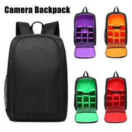 Bolsas novas e impermeáveis dslr backpack de vídeo Digital Camera Bag Multifuncional Câmera de Câmera de Câmera de Câmera para Nikon Canon DSLR Lens