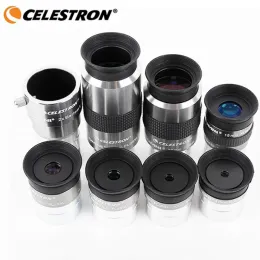Telescópios Celestron omni 4mm 6mm 9mm 12mm 15mm 32mm 40mm e 2x lente de lentes de barlow e lente barlow