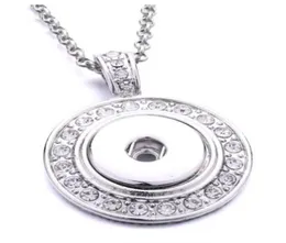Wisior biżuterii wisiorki z drzewa Snap Naszyjnik bez łańcuchów dopasowanie 12 mm lub 18 mm biżuteria DFF0562 DOSTAWKA 2021 C7UWG1482095