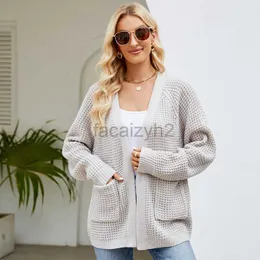 Kvinnors tröjor Sticked Cardigan Jacket Women's Top Small Batch Sweater Cardigan Plus Size T Shirt Tops