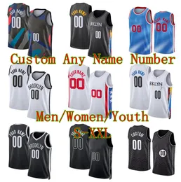 Mikal Bridges Basketball Jerseys 7 Durant 11 Irving 13 Harden Joe Harris Yuta Watanabe Qualquer Nome Qualquer Numebr 2023/24 Fãs Cidade Jerseys Men Youth Women S-xxl