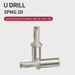 SP Series C20 C25 C32 Drill Bites Princert Drill Drill Bits 13mm-50mm Depth 2D Adfondable U Drill Machinery Machinery CNC Water 240418