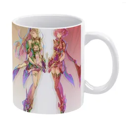 MUSE XENOBLADE CHRONCLES 2 TAGGI BIANCA A FAMIGLIE CREATIVI DI FAMIGLIA 11 OZ CARAMICA CERAMICA