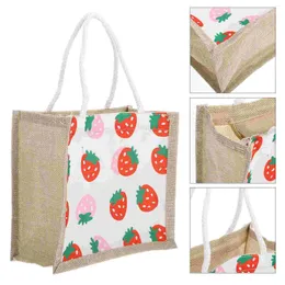 أدوات المائدة Bento Bag Bag Bag Boiners for School Picnic Thermal Outdoor Womanes Women Canvas Conting Commining Totebags