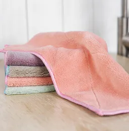 Waterproof Dishwashing Thickening Soft Wipe Tablecloth Towel Clean Kitchen Not Oily Lint Cleaning Rag Hand Towel1987879