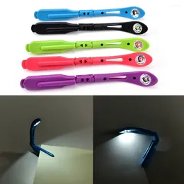 Flexible Clip-on Bright Book Light Laptop White LED 읽기 휴대용 여행 지점 미니