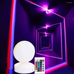 Настенные лампы светодиодные световые коридоры проход проход Шайба 360 градусов луча дверной рамки линия прихожана
