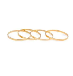 Nuovo stile Simple Solishing Band Ring Gold Silver Color Cine Slow Knuckle Fashion Fashion Popular Women Men Gioielli Gift229K3004847