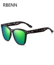 Óculos de sol Rbenn Brand Designer Moda Sungsses Polarized Mulheres homens legais steampunk espelhado óculos de sol conduzindo Gafas de Sol UV43382919