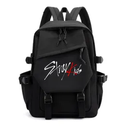 Backpacks Stray Kids Backpack College Bag szkolna torba podróżna Hyunjin Bangchan Felix Lee Know prezent dla dzieci