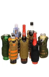 الحديقة العسكرية المصغرة التكتيكية المتميزة بيرة Koozie molle Vest Beverage Beverage Beverage Wholes7687174