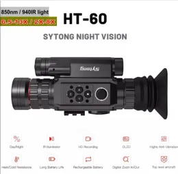 Telecamere SYTONG HT60 6.513x / 2x8x Digital Night Vision Riflescope NV Monocular 850nm / 940nm WiFi Wronthair Sight Hunting Camera