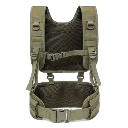 Tillbehör Taktisk bälte Militär armé Airsoft Molle Belt Gear Män som jagar Multiuse Combat Equipment vadderad bälte justerbar